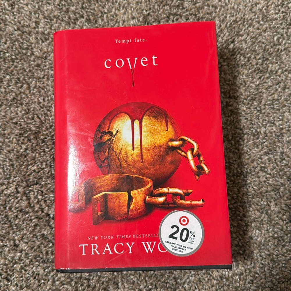 Covet hardback book